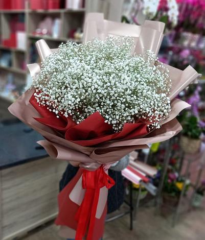 Букет цветов из: Гипсофила в Боровёнка
