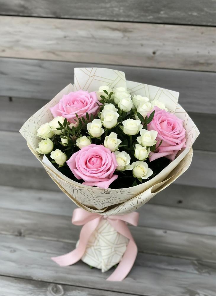 Букет цветов из: Розы в Боровёнка