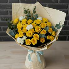 Букет цветов из:  Розы в Боровёнка