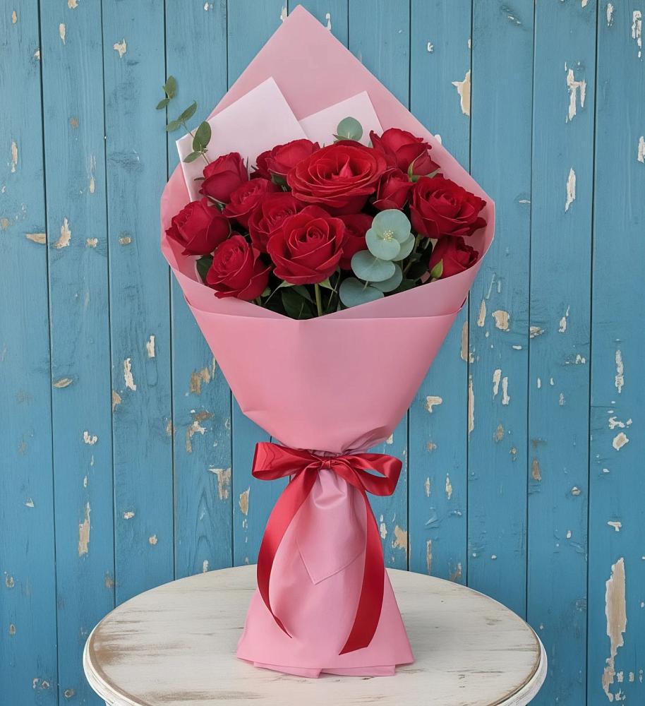 Букет цветов из: Розы в Боровёнка