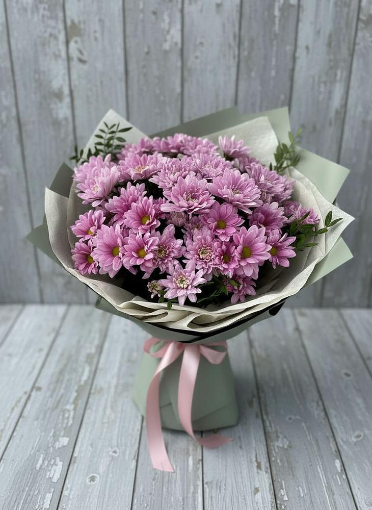 Букет цветов из: Хризантемы в Боровёнка