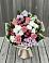 Букет цветов из: Альстромерии, Гвоздики, Розы и Хризантемы в Боровёнка
