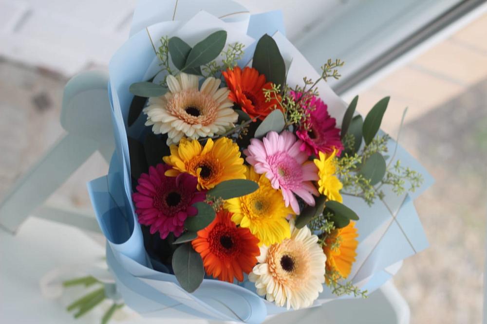 Букет цветов из: Герберы в Боровёнка