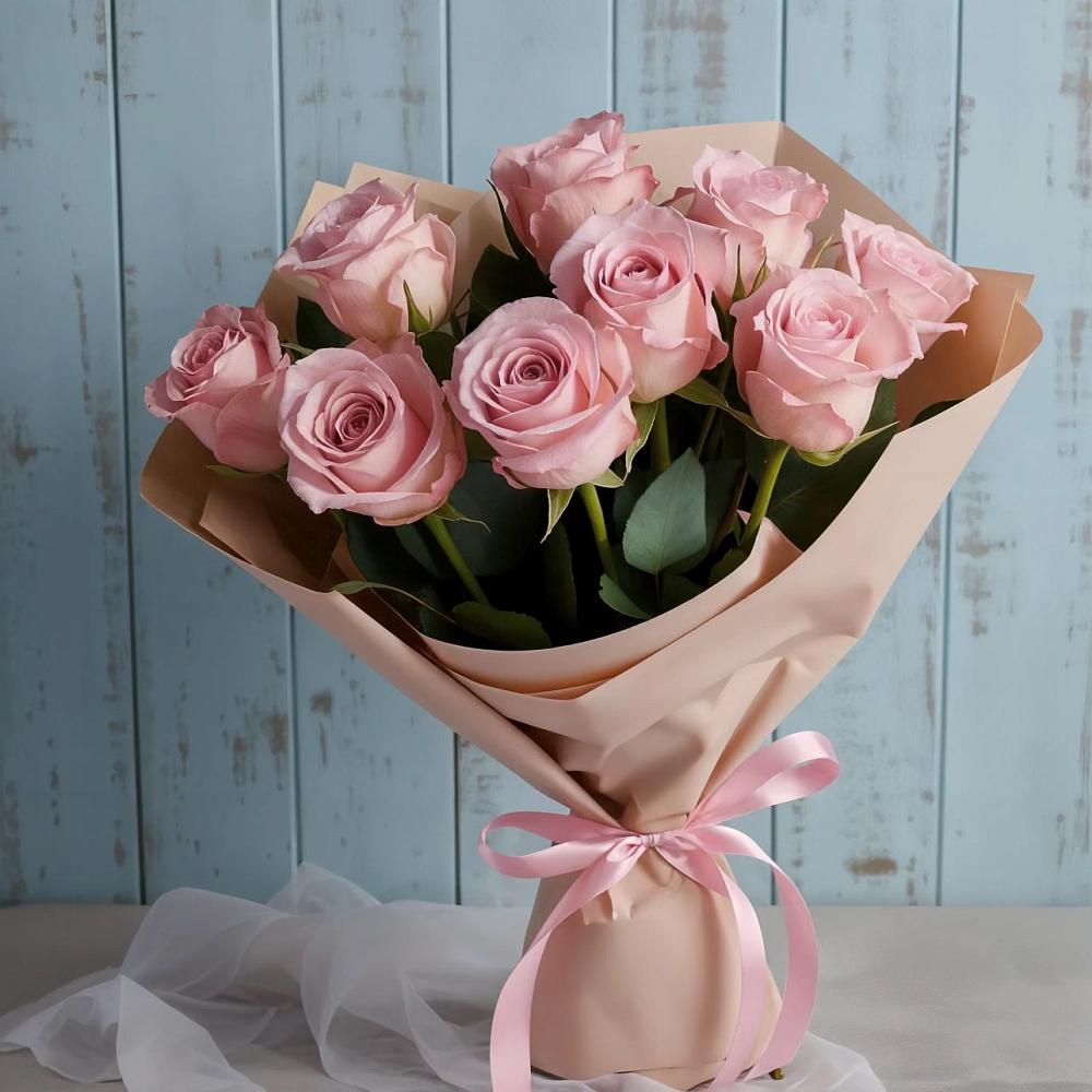 Букет цветов из: Розы в Боровёнка