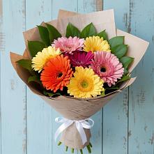Букет цветов из:  Герберы #REPLACE_PRED# Боровёнка