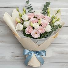 Букет цветов из:  Лизиантусы в Боровёнка