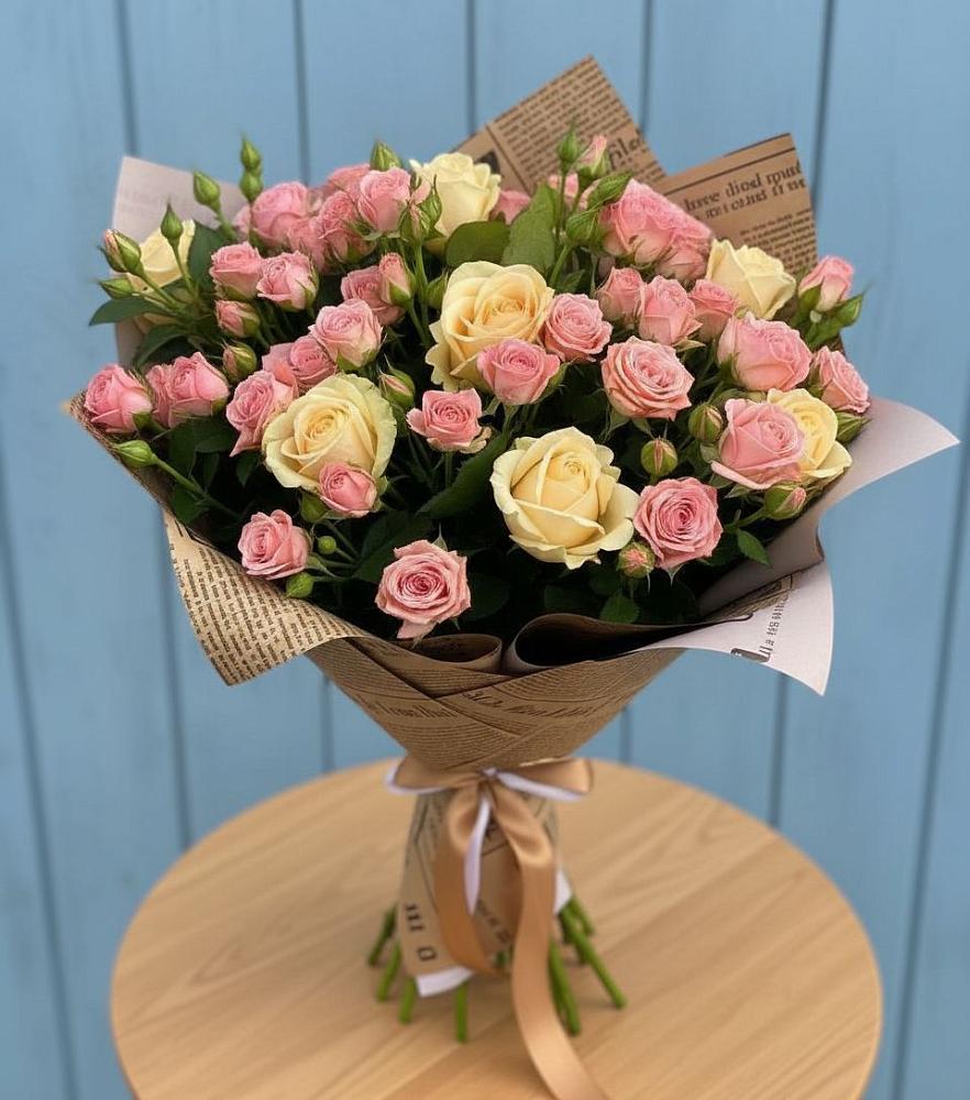 Букет цветов из: Розы в Боровёнка