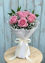Букет цветов из:  Розы #REPLACE_PRED# Боровёнка