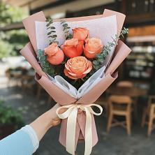 Букет цветов из:  Розы в Боровёнка