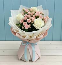 Букет цветов из:  Розы в Боровёнка