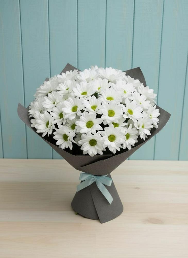 Букет цветов из: Хризантемы в Боровёнка