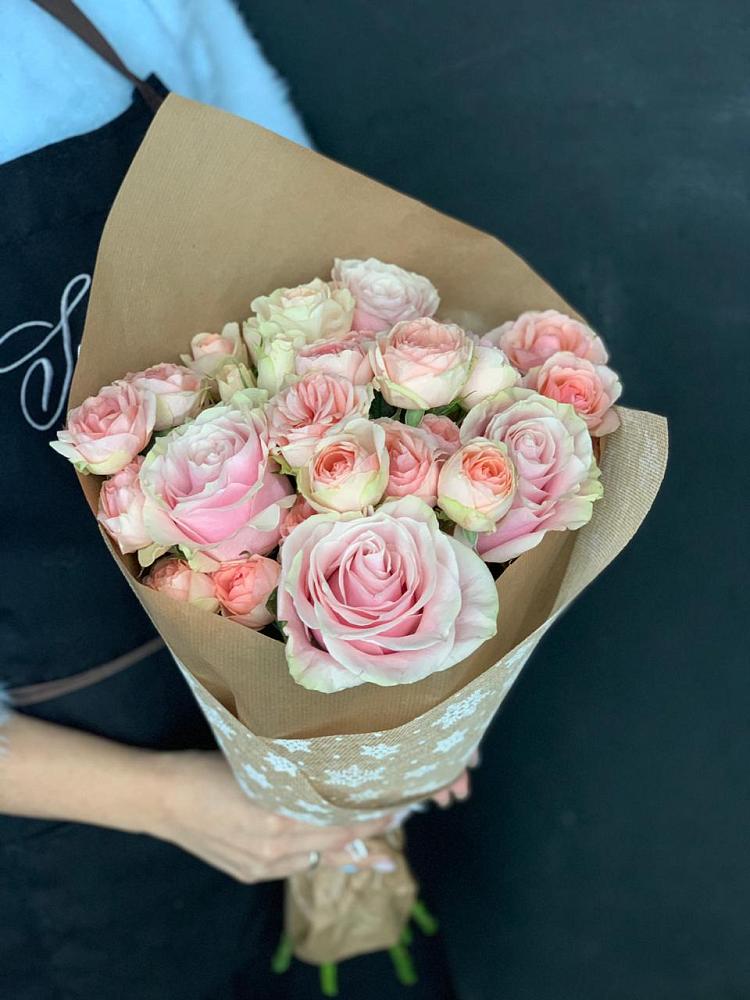 Букет цветов из: Хризантемы и Розы в Боровёнка