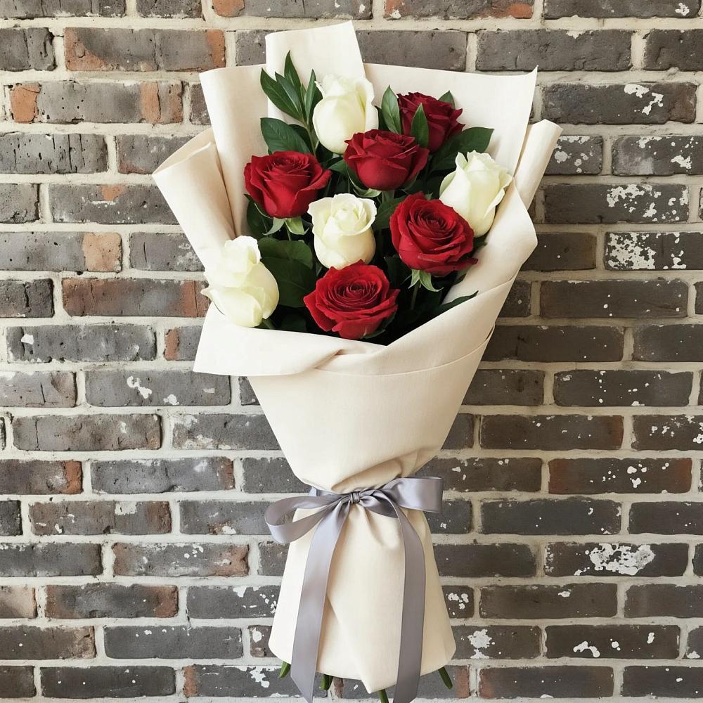 Букет цветов из: Розы в Боровёнка