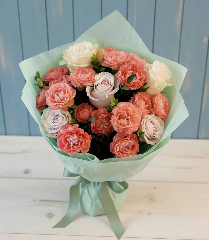 Букет цветов из: Розы в Боровёнка