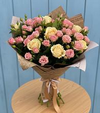 Букет цветов из:  Розы в Боровёнка