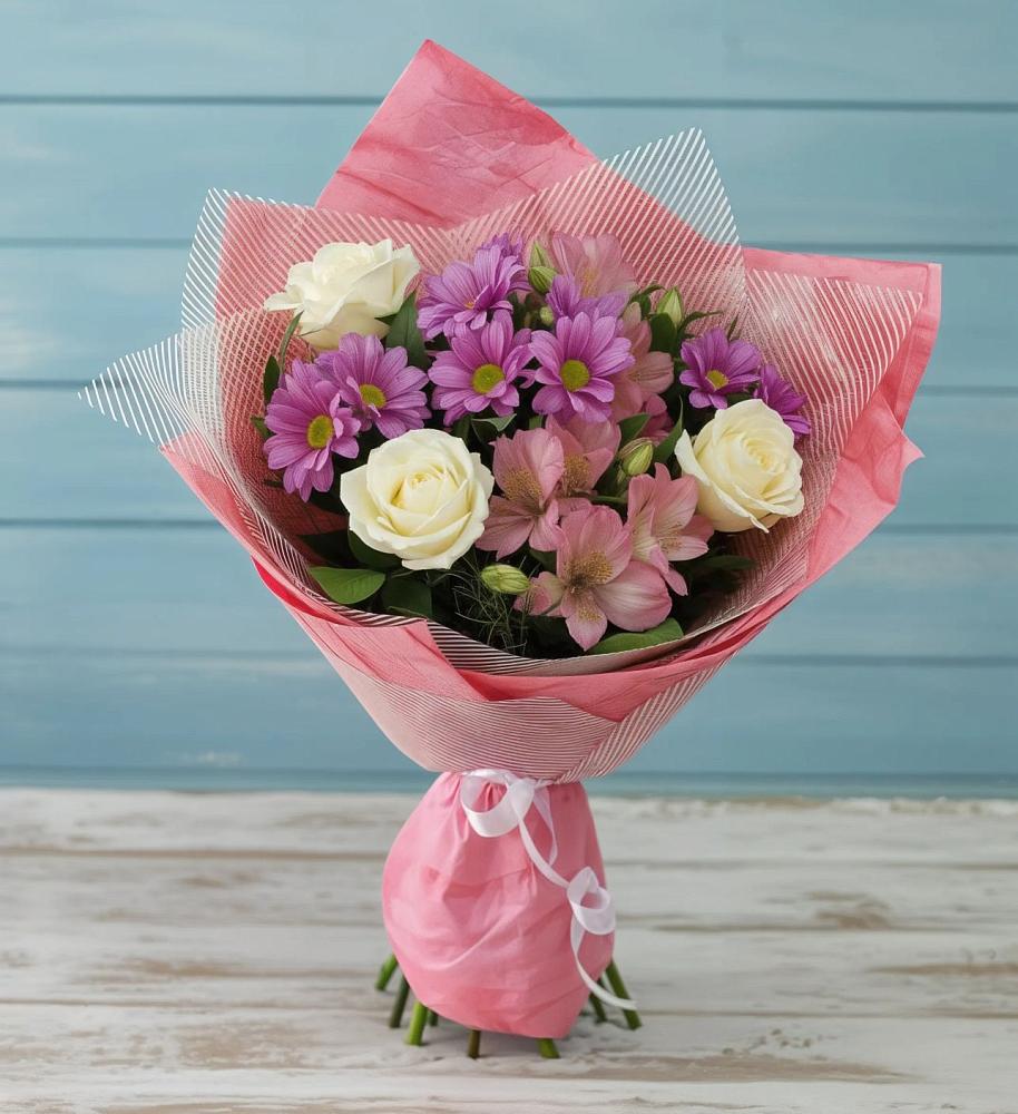 Букет цветов из: Герберы в Боровёнка