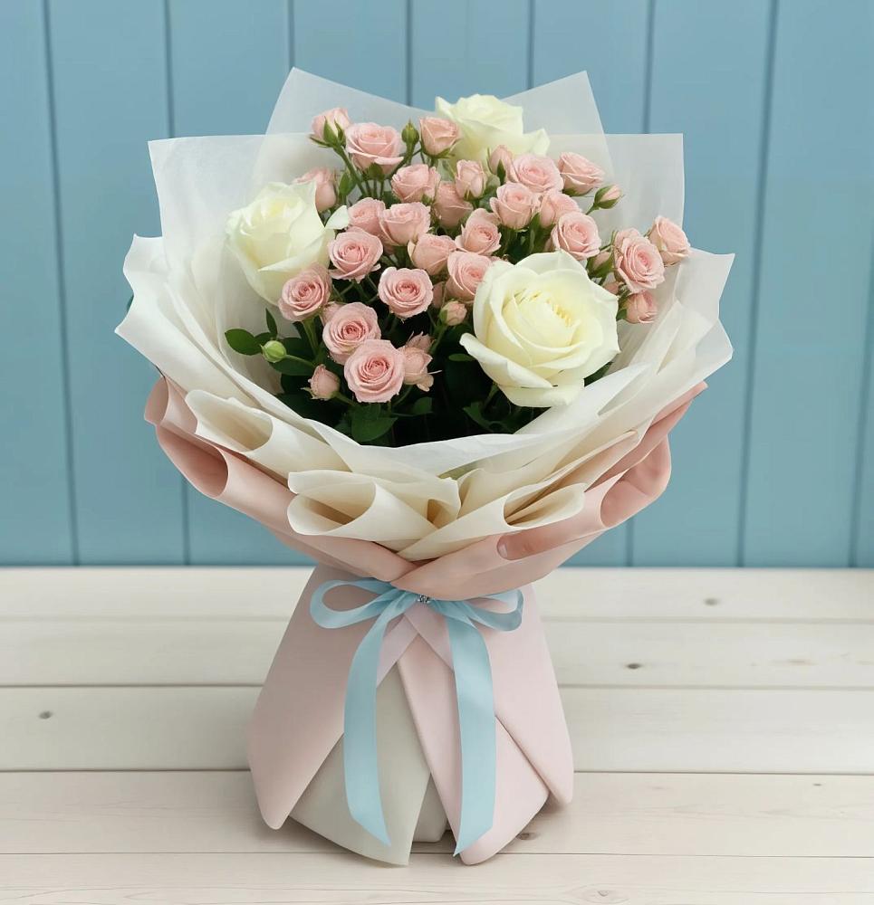 Букет цветов из: Розы в Боровёнка