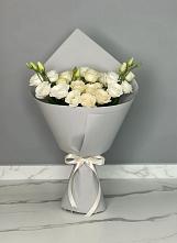 Букет цветов из:  Розы и Лизиантусы в Боровёнка